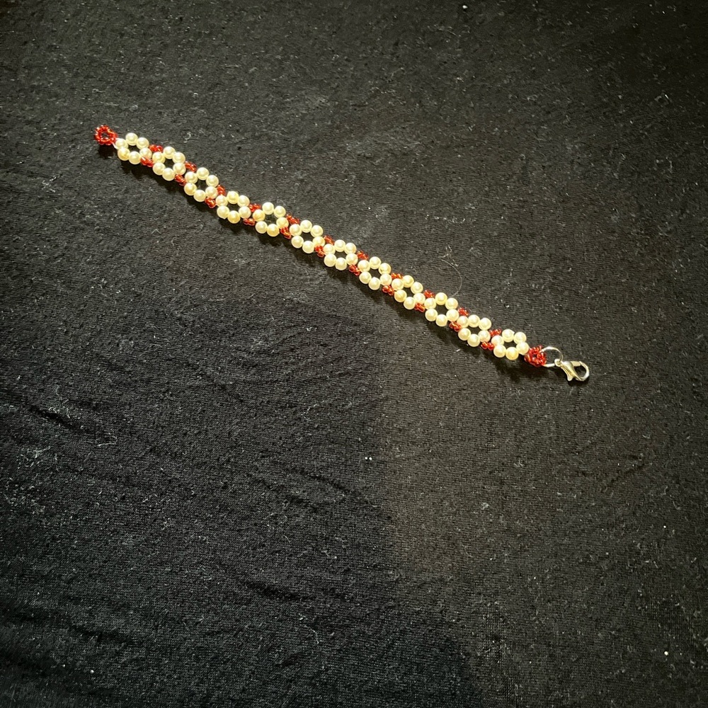 All of the bracelets together in one bundle